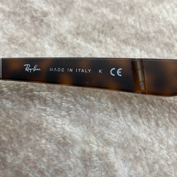 Unisex Foldable Ray Ban prescription eye glasses + case - Picture 8 of 9